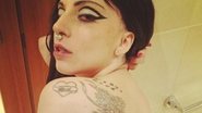 Lady Gaga exibe nova tatuagem nas costas - Instagram/Reprodução