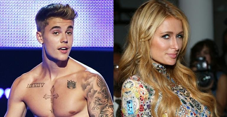 Justin Bieber e Paris Hilton - Getty Images