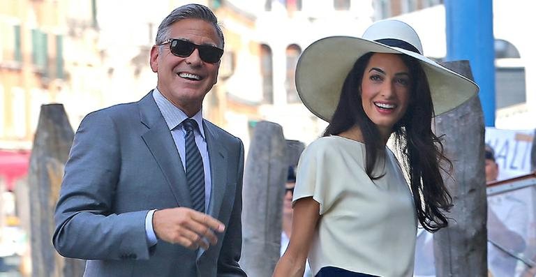 George Clooney e Amal Alamuddin - Akm-GSI