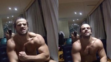 Duda Nagle malha de madrugada e mostra braços ao estilo Hulk - Instagram/Reprodução