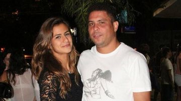 Paula Morais e Ronaldo Nazário - Rodrigo dos Anjos / AgNews