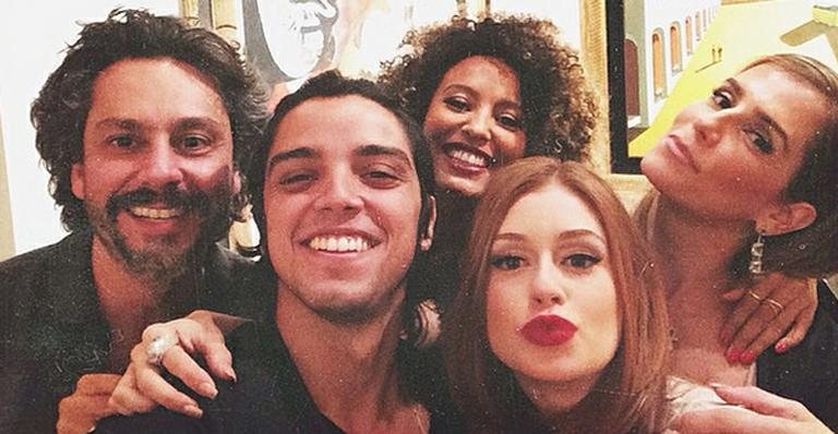 Alexandre Nero, Rodrigo Simas, Marina Ruy Barbosa, Sheron Menezzes e Deborah Secco - Instagram/Reprodução