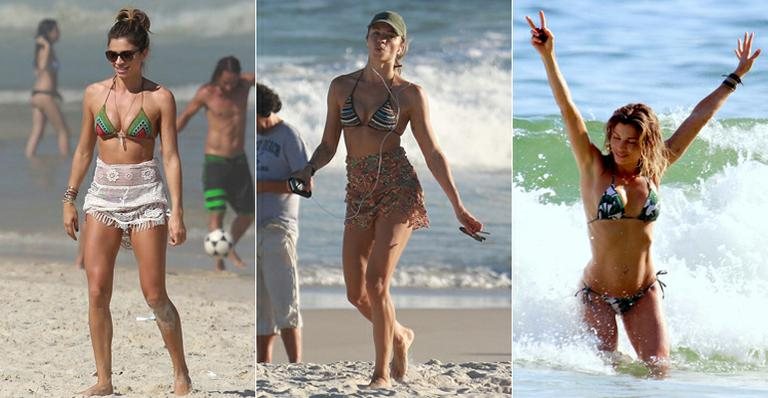 Veja 10 biquínis de Grazi Massafera, que também é fashion na moda praia - Foto-montagem