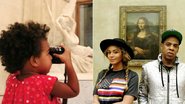 Blue Ivy ataca de fotógrafa no Louvre, em Paris - Reprodução