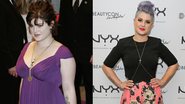 Kelly Osbourne em 2007 e em 2014 - Getty Images