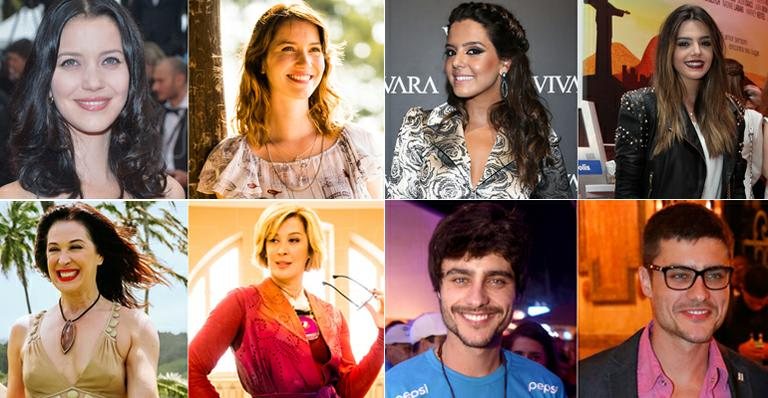 Elenco de Alto Astral, nova novela da Globo, muda o visual. Veja antes e depois - Foto-montagem