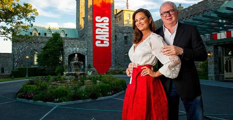 Luiza Brunet e Lírio Parisotto no Castelo de Caras - CADU PILOTTO