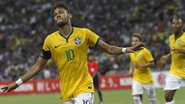 Neymar comemora gol diante do Japão - Reuters