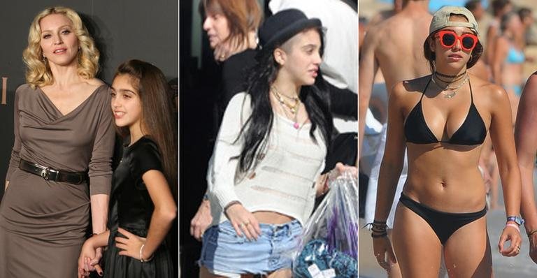 Lourdes Maria, filha de Madonna, completa 18 anos. Veja evolução em 25 fotos - Foto-montagem