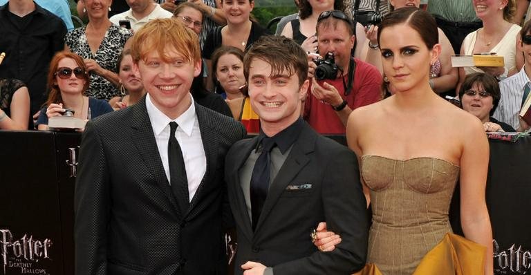 Daniel Radcliffe, Emma Watson e Rupert Grint - Getty Images