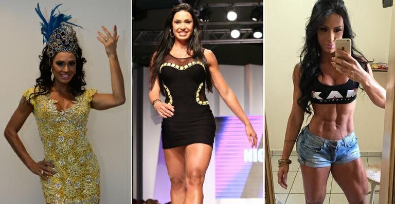 Gracyanne Barbosa fala sobre mudanças em seu corpo - TV Globo, Photo Rio News e Instagram