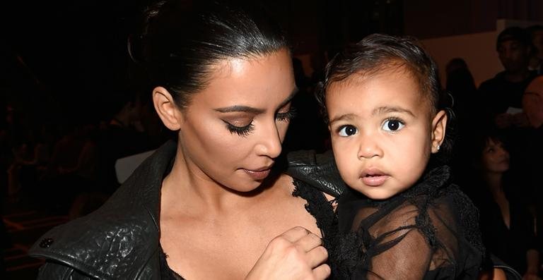 Kim Kardashian e North West - Getty Images