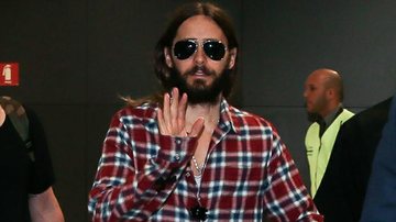 Jared Leto chega ao Brasil para show da 30 Seconds To Mars - Manuela Scarpa / Photo Rio News