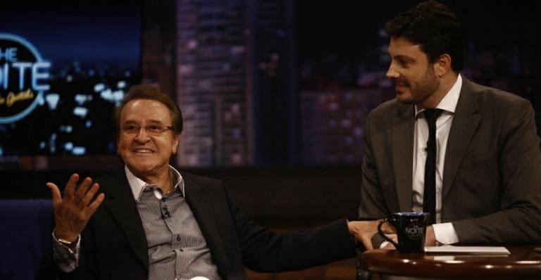 Carlos Villagrán participa do The Noite no SBT - Roberto Nemanis/SBT