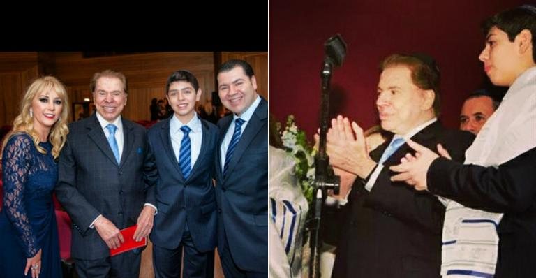 Com quipá na cabeça, Silvio Santos participa de Mar-Mitzvá em São Paulo - Felipe Moreira/Cortesia