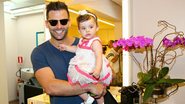 Henri Castelli e a filha participam de evento em São Paulo - AgNews e Photo Rio News