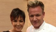 Kris Jenner e Gordon Ramsay - Instagram/Reprodução