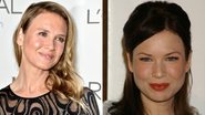 Renée Zellweger em 2014 e em 2004 - Getty Images