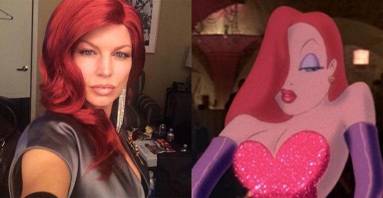 Fergie e Jessica Rabbit - Reprodução