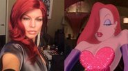 Fergie e Jessica Rabbit - Reprodução