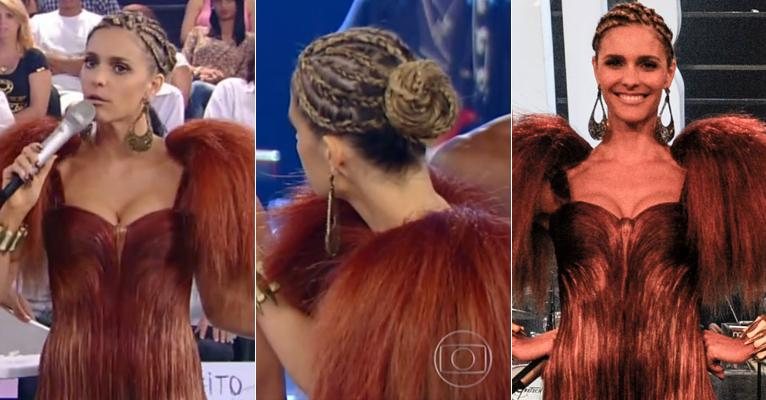 Fernanda Lima - Reprodução/Divulgação/TV Globo