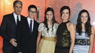 Fátima Bernardes, William Bonner e os filhos trigêmeos - Andre Muzell/Agnews