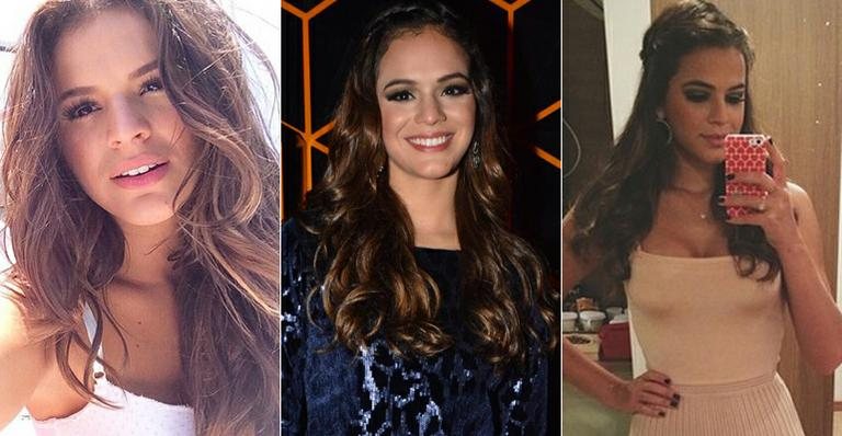 Hairstylist de Bruna Marquezine conta como ter o brilho e as ondas do cabelo da atriz - Foto-montagem/ Foto Rio News/ Instagram