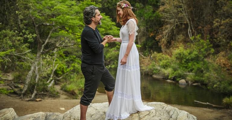 Casamento de José Alfredo e Maria Ísis na novela 'Império' - TV Globo / Alex Carvalho