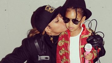 Beyoncé e a filha, Blue Ivy - Reprodução / Instagram