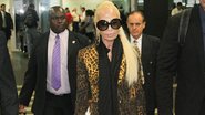 Donatella Versace chega em São Paulo - Marcelo Brammer e Thiago Duran/ AgNews