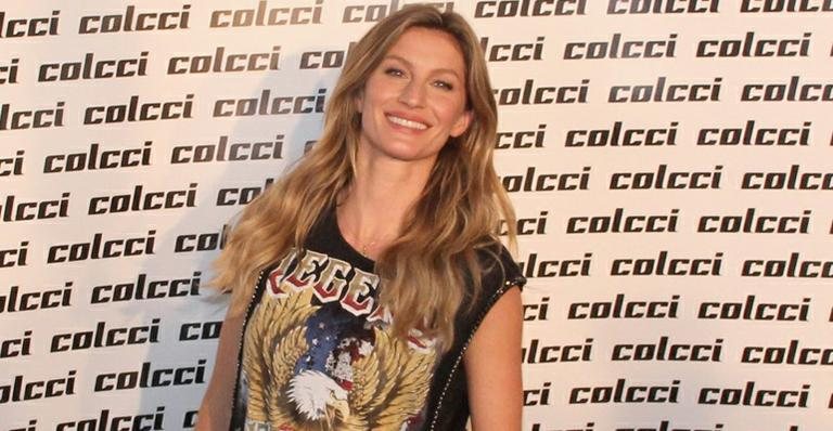 Gisele Bündchen no SPFW - Alex Palarea / AgNews