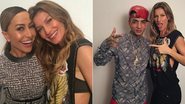 Gisele Bündchen com Sabrina Sato e Guimê - Instagram/Reprodução