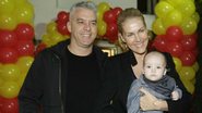 Ana Hickmann, Alexandre Correa e Alexandre Jr. - Francisco Cepeda/ AgNews