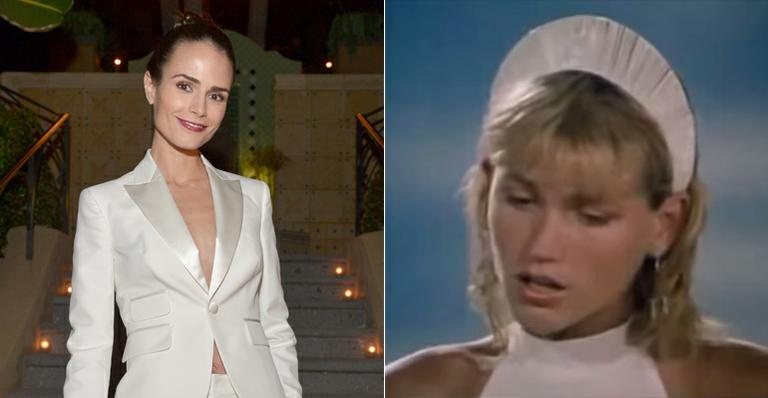 Jordana Brewster, da saga Velozes e Furiosos, fez sua estreia em filme da Xuxa - Getty Images e YouTube/Reprodução