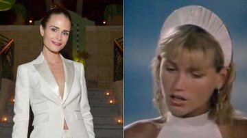 Jordana Brewster, da saga Velozes e Furiosos, fez sua estreia em filme da Xuxa - Getty Images e YouTube/Reprodução