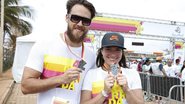 Priscilla Fantin e o marido participam de corrida e exibem boa forma - AgNews