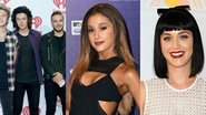 One Direction, Ariana Grande e Katy Perry foram os grandes vencedores DO MTV EMA 2014 - Getty Images