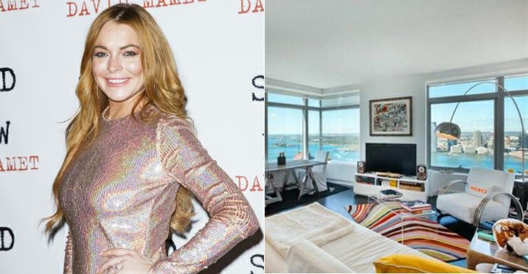 Lindsay Lohan compra apartamento de US$ 2 milhões com vista incrível de Nova York - Getty Images e City Realty/Divulgação