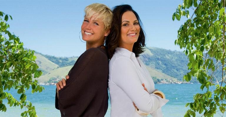 Xuxa e Luiza Brunet - Arquivo CARAS