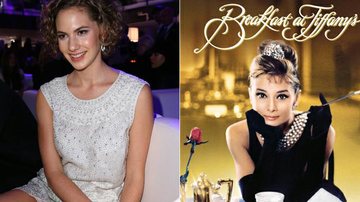 Neta de Audrey Hepburn, é contratada por agência de modelos de Cara Delevingne (à esquerda, Emma Ferrer; à direita, Audrey Hepburn) - Foto-montagem