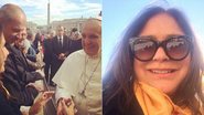 Fafá de Belém encontra o Papa Francisco - Instagram/Reprodução