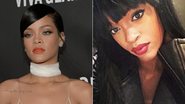 A Rihanna "original" e sua sósia, Andele Lara - Reprodução / Instagram