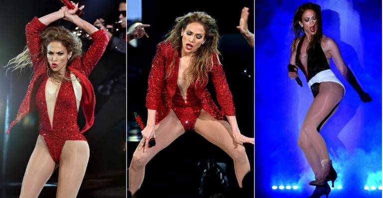 Aos 45 anos, Jennifer Lopez exibe corpão em performance ousada - Getty Images