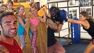 Grazi Massafera, Angélica e Carolina Dieckmann treinam juntas - Instagram/Reprodução