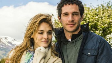 Isabelle Drummond em Sete Vidas com Michel Noher, seu meio irmão na trama - TV Globo / Divulgação