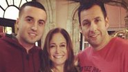 Susana Vieira em dia de tiete com Adam Sandler - Reprodução / Instagram