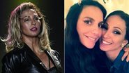 Valesca Popozuda tieta Ivete Sangalo - Francisco Cepeda/Agnews e Instagram/Reprodução