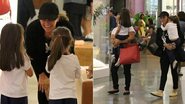 Giovanna Antonelli faz compras com as filhas gêmeas no Rio - Wallace Barbosa / AgNews