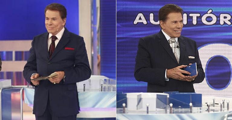 Silvio Santos troca de microfone no SBT - SBT/Divulgação