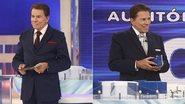 Silvio Santos troca de microfone no SBT - SBT/Divulgação